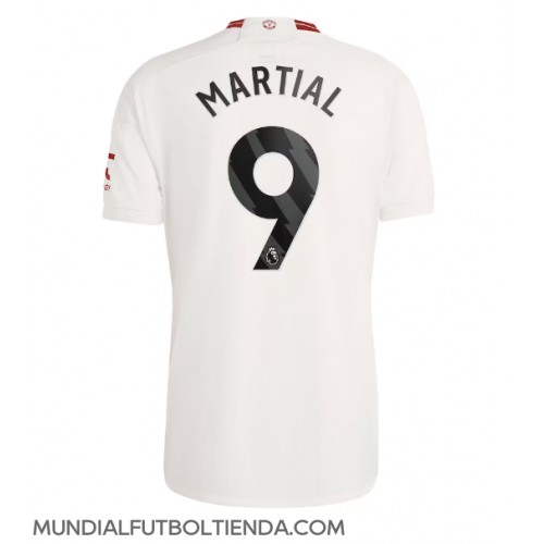 Camiseta Manchester United Anthony Martial #9 Tercera Equipación Replica 2023-24 mangas cortas